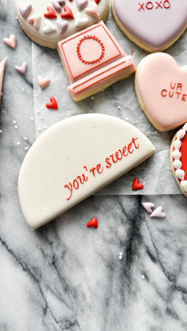 Rose Vanilla Bean Sugar Cookies - Posh Little Designs